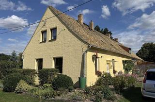 Doppelhaushälfte kaufen in 04880 Trossin, Doppelhaushälfte mit Garten in Dahlenberg