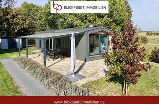 Haus kaufen in 06449 Schadeleben, Auszeit am See – modernes Ferienhaus mit überdachter Terrasse