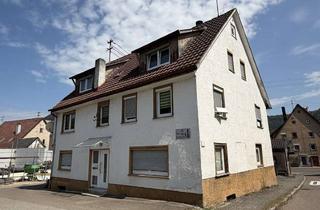 Haus kaufen in 73329 Kuchen, Handwerker aufgepasst!Haus mit 2 Wohnungen und großer Scheune/Werkstatt