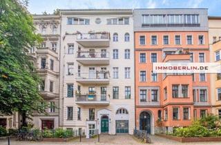 Wohnung kaufen in 10963 Berlin, IMMOBERLIN.DE - Charmant in Ruhelage! Feine Altbauwohnung beim Gleisdreieck Park