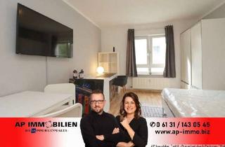 Wohnung kaufen in 55122 Hartenberg/Münchfeld, Kaufen & Zurücklehnen: Vollmöbliertes 1-Zimmer-Apartment in Top-Verkehrslage!