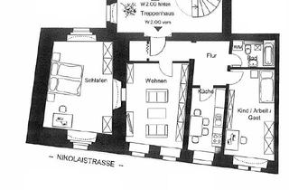 Wohnung mieten in Nikolaistr., 02826 Görlitz, 3-Raumwohnung in der Altstadt