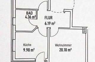 Wohnung mieten in 38448 Velstove, Wohnen mit Charakter: 2-Zimmer-Wohnung in Wolfsburg-Velstove