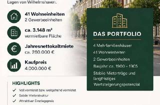 Anlageobjekt in 26382 Bant, Mehrfamilienhäuser im Paket