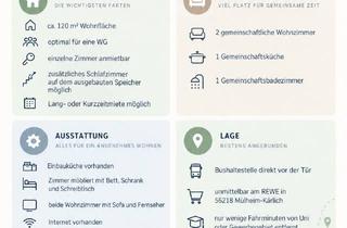 Immobilie mieten in 56218 Mülheim-Kärlich, Möbliertes Wohnen in Mülheim-Kärlich - WG Zimmer
