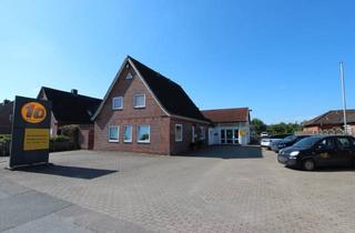 Gewerbeimmobilie kaufen in 25924 Klanxbüll, Vermietetes Einfamilienhaus mit Werkstatt, Halle und PV-Anlage nahe des Bahnhofes