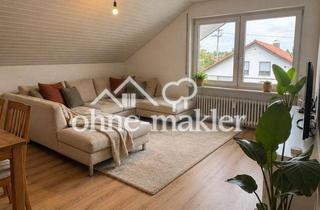 Wohnung mieten in 88487 Mietingen, 4 Zimmer Dachgeschosswohnung mit neuer Küche