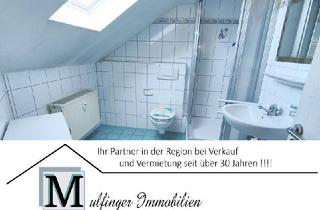 Wohnung mieten in 91325 Adelsdorf, Adelsdorf - 2 Zi. Wohnung im Dachgeschoss mit Stellplatz