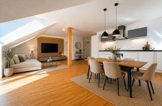 Wohnung kaufen in 91056 Dechsendorf, Bezugsfrei & topmodern! Helle DG-Wohnung mit Balkon nähe Dechsendorfer Weiher