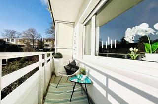 Wohnung kaufen in Eibenstraße, 40627 Unterbach, Möbliertes Apartment mit separater Küche * Loggia * Aufzug * viel modernisiert
