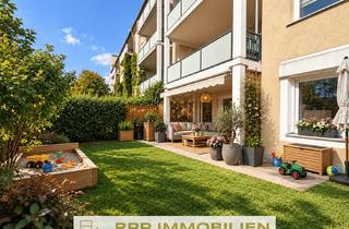 Wohnung kaufen in 85716 Unterschleißheim, Sonniger Gartentraum in zentraler Lage: 3,5-Zimmer-Wohnung mit Ausbauoption auf 4 Zimmer