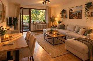 Wohnung kaufen in 81243 München, 0 % KÄUFERPROVISION! 2-Zimmer-Wohntraum mit Balkon – hochwertig saniert in München-Pasing