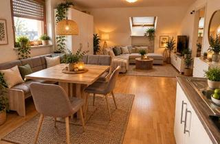 Wohnung kaufen in 81243 München, 0 % KÄUFERPROVISION! Einzigartiger Dachgeschoss-Traum – 2 Zimmer auf 49,88 m² in München-Pasing