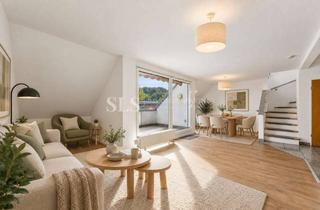Wohnung kaufen in 58452 Witten, Provisionsfrei: Vier Zimmer, zwei Ebenen, ein Zuhause: Renovierte Maisonette mit Dachloggia & Garage