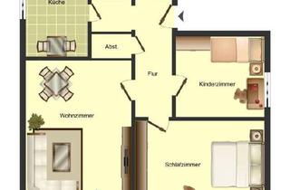 Wohnung mieten in Gedächtnisstraße, 59192 Bergkamen, Modern Wohnen mit Balkon! Mit Bodenbelag und Tapeten!!