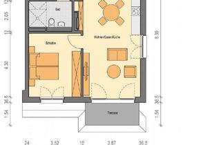 Wohnung mieten in Kinkelstr., 40223 Bilk, Neubau 2-Zimmer-Wohnung mit Dachterrasse in zentraler Lage in Düsseldorf-Bilk