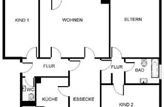 Wohnung mieten in Marler Straße 154, 45896 Hassel, 4-Zimmer-Wohnung im EG mit Balkon frei ab Dezember!!!