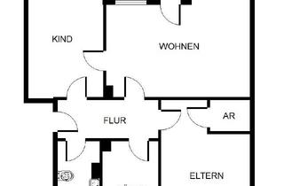 Wohnung mieten in Heihoffsweg, 45896 Hassel, 3-Zimmer-Wohnung in Gelsenkirchen Hassel frei ab Dezember!
