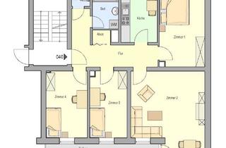 Wohnung mieten in Heinrichstraße 61, 90439 Nürnberg, Renov.4-Zi.-Whg., Balkon/4.OG, ohne Aufzug, 92 qm, frei ab 01.02.2027, St. Leonhard