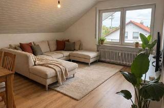Wohnung mieten in 88487 Mietingen, 4 Zimmer Dachgeschosswohnung mit neuer Küche