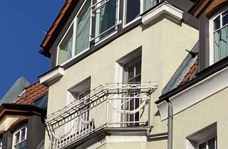 Wohnung mieten in Fichtestraße 46, 90489 Veilhof, Traumhafte 3 Zi-Wohnung mit uneinsehbarer Dachterrasse und Panoramafenster in saniertem Altbau