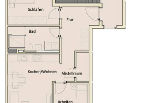 Wohnung mieten in Aichmühle, 85302 Gerolsbach, 3-Zi.-Whg. mit ca. 70 m² Loggia Gerolsbach mit Blick ins Grüne