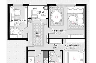 Wohnung mieten in Birkenweg 16, 65835 Liederbach, Platz zum Entfalten: 3,5-Zimmer-Wohnung in Liederbach am Taunus