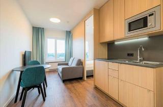 Wohnung mieten in Lehrter Straße 24 B, 10557 Tiergarten, Auf unbestimmte Zeit: Hochwertige 2-Zimmerwohnung mit Panoramablick am Hauptbahnhof zur Miete