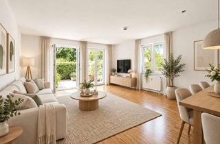 Wohnung mieten in Korbinian-Beer-Straße 28, 80997 München, Erstbezug nach Renovierung: Gartenwohnung mit neuer Einbauküche.