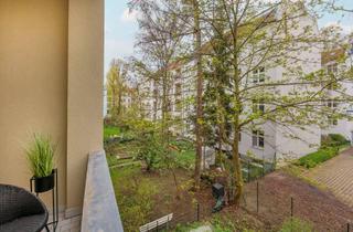 Wohnung mieten in Borstellstrasse 12, 12167 Steglitz, Möblierte 2-Zimmer-Altbauwohnung mit Balkon & Blick ins Grüne – Steglitz