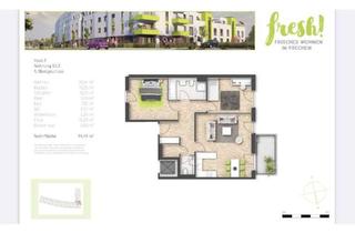Wohnung mieten in Toni-Ooms-Straße, 50226 Frechen, Helle, gut geschnittene 3 Zimmer Wohnung
