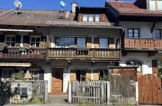 Reihenhaus kaufen in 82467 Garmisch-Partenkirchen, Alt-Partenkirchen: Kompaktes Reihenhaus, aktuell komplett vermietet, Denkmalschutz