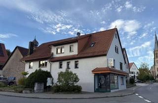 Haus kaufen in 74850 Schefflenz, Großzügiges, gepflegtes Wohn- und Geschäftshaus mit vermieteter Gewerbefläche und Scheune ...