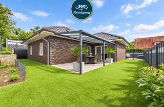 Haus kaufen in 49504 Lotte, Ebenerdig wohnen: Neuwertiges EFH mit PV, Wärmepumpe & Wellness