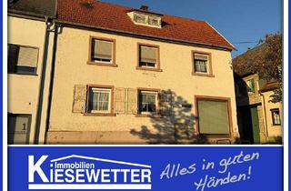Haus kaufen in 67578 Gimbsheim, Viel Platz, viele Möglichkeiten – Wohnhaus mit Nebenhaus und Scheune in zentraler Lage von Gimbsheim