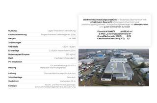 Gewerbeimmobilie kaufen in Am Sohlweg 13, 76297 Stutensee, Eckgrundstück mit Lager-und Produktionshalle an L559