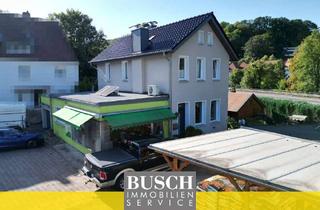 Gewerbeimmobilie kaufen in 32602 Vlotho, Große Gewerbefläche in Top Lage mit modernisiertem Familienhaus