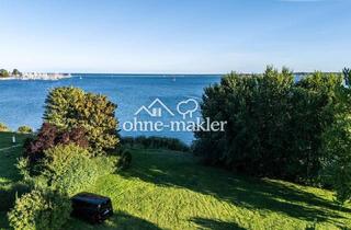 Grundstück zu kaufen in 23775 Großenbrode, Baugrundstück 931 m² - erste Meereslinie am Fehmarnsund, Blick auf die Marina