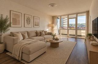 Wohnung mieten in Hans-Böckler-Platz, 45468 Mitte, Über den Dächern von Mülheim – Großzügige 3-Zimmer-Wohnung im 7. Obergeschoss mit tollem Blick!