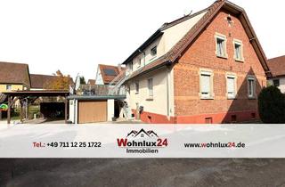 Haus kaufen in 73486 Adelmannsfelden, +++Top gepflegtes Zweifamilienhaus mit Terrasse, Garage und PV-Anlage in ruhiger Lage+++
