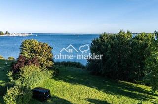 Immobilie kaufen in Von-Herwarth-Straße, 23775 Großenbrode, Baugrundstück 931 m² – erste Meereslinie am Fehmarnsund, Blick auf die Marina