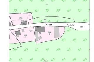 Haus kaufen in 02779 Großschönau, Großschönau - 2 Wohnhäuser ca. 800qm Wohnfläche, Garagen und 1200qm Wald