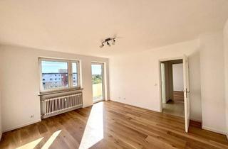 Wohnung kaufen in 82008 Unterhaching, freie, renovierte 2-Zimmer Wohnung mit Bergblick im 6. Stock = letztes OG - gute S-Bahnanbindung!