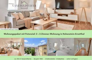 Wohnung kaufen in Lungwitzer Straße 19, 09337 Hohenstein-Ernstthal, Wohnungspaket mit Potenzial: 2 × 2-Zimmer-Wohnung in Hohenstein-Ernstthal