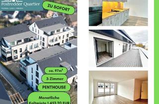 Penthouse mieten in Postredder 18, 24589 Nortorf, Penthouse Wohnung im Postredder Quartier: Energieeffiziente KfW-40-NH-Mietwohnungen in Nortorf