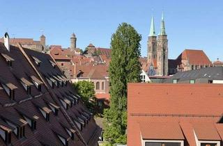 Wohnung mieten in 90403 Nürnberg, 2-Zi-Wohnung mit Dachterrasse, EBK, Burgblick, 90403 N-Innenstadt