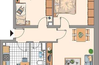 Wohnung mieten in Gronauer Straße, 45892 Resser-Mark, Tolle Wohnung in Top Lage mit Balkon ! Demnächst, Bezugsfertig !