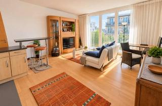 Wohnung mieten in Carl-Von-Noorden-Platz 14, 60596 Sachsenhausen-Nord, Exklusive Lage am Main: Voll möblierte 2-Zimmer-Wohnung mit Balkon nahe Uniklinik