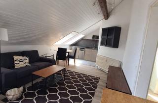 Wohnung mieten in 70771 Leinfelden-Echterdingen, 2024 neu sanierte möblierte Dachgeschosswohnung - Balkon mit Albblick