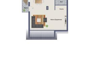 Wohnung mieten in Am Vogelherd 12, 85101 Lenting, Attraktives Wohnen: 2-Zimmer-DG-Wohnung in Lenting